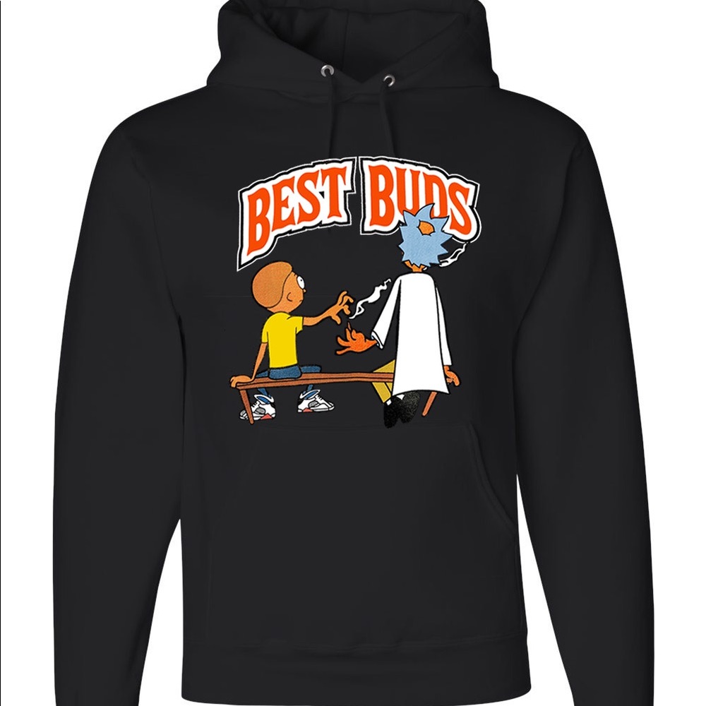 Rick n Morty ‘Best Buds’ Hoodie - Unisex